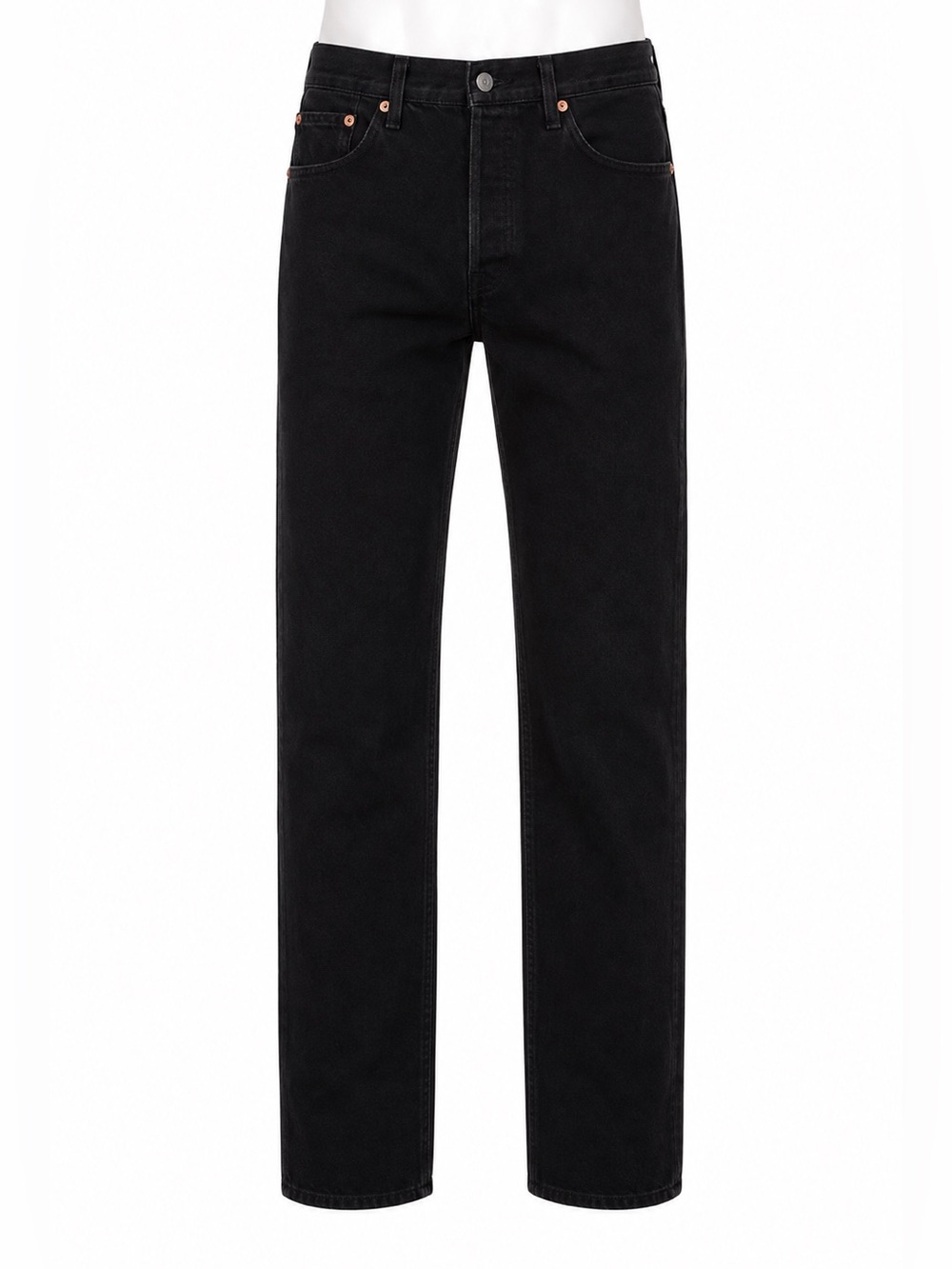 Size 33x30 Levi’s 501 Original Men’s Black Straight Leg Button Fly Jeans NWT